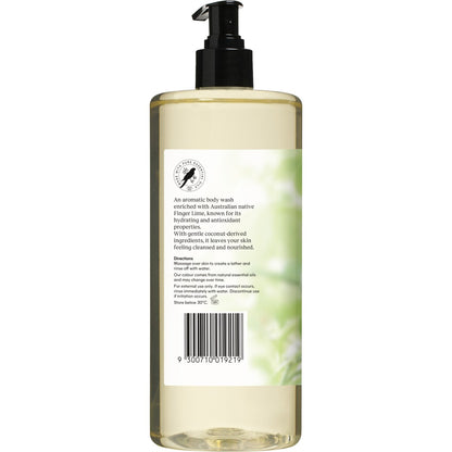 Bosisto's Body Wash Finger Lime & Coconut 1l