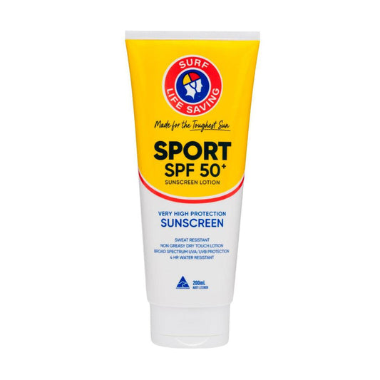 Surf Life Saving Sport Sunscreen Tube Spf50+ - 200mL