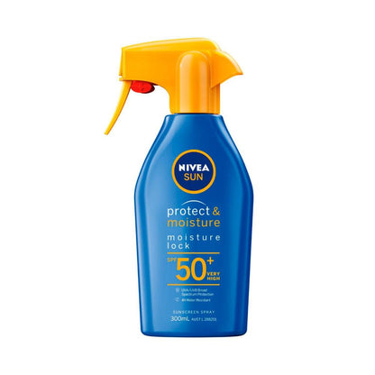 Nivea Sun SPF 50+ Trigger Spray Sunscreen - 300mL