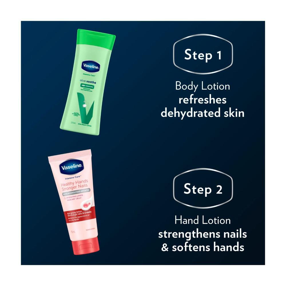 Vaseline Moisturising Body Lotion Intensive Care Aloe Smooth - 225mL