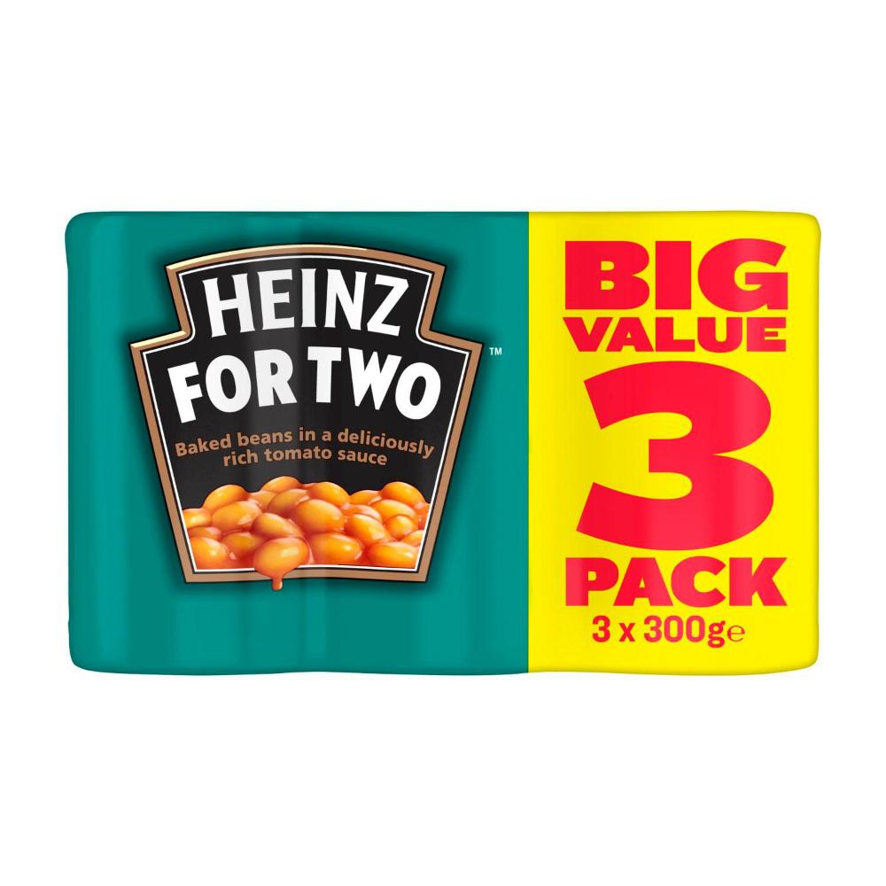 Heinz Baked Beans in Tomato Sauce Beans 3 Pack - 300g