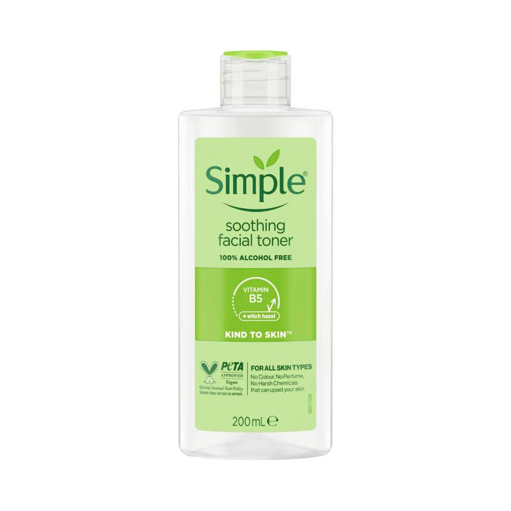 Simple Facial Toner Soothing Kind To Skin - 200mL