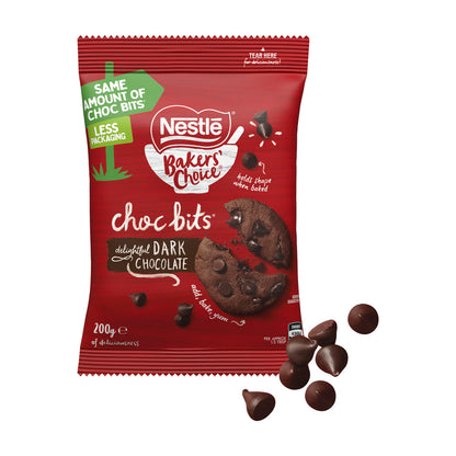 Nestle Bakers' Choice Baking Dark Chocolate Bits - 200g