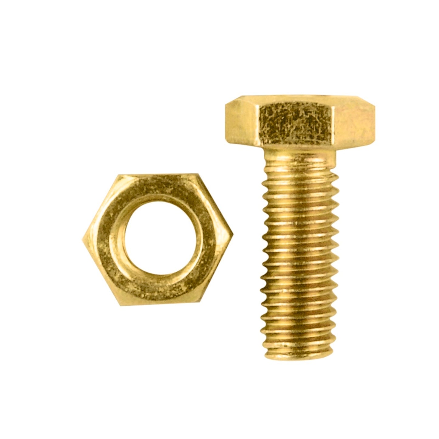 Pinnacle Hex Bolt and Nut - M6 x 16mm - Yellow - 10 Pack