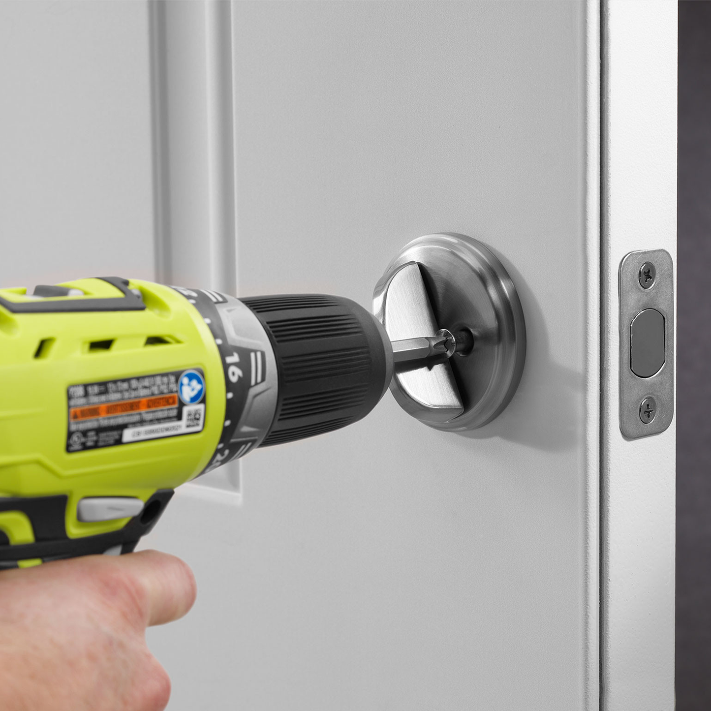 Ryobi Wood and Metal Door Lock Kit - 25mm & 51mm