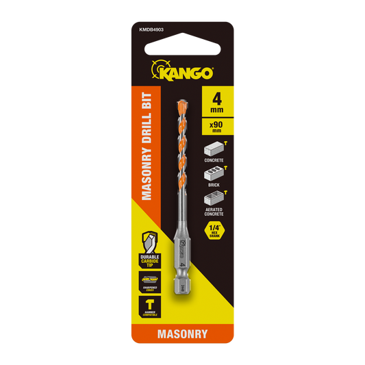Kango Masonry Drill Bit 4 x 90mm