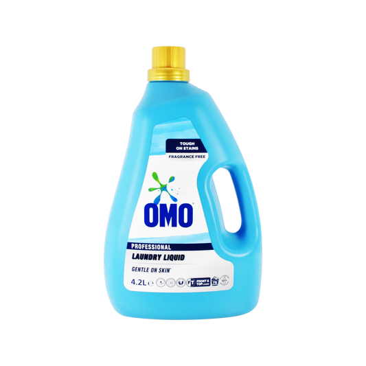 OMO Fragrance Free Professional Laundry Liquid - 4.2L