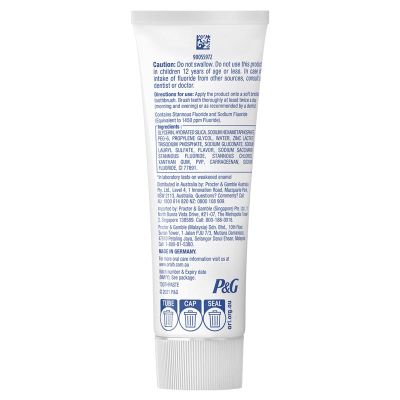Oral-B Toothpaste Gum Care & Bacteria Defence 110g Each