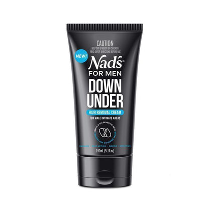 Nad's for Men Down Under Hair Removal Cream 150ml - Painless Hair Removal for Sensitive Areas