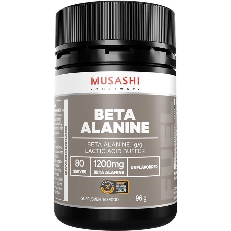 Musashi Beta Alanine Unflavoured - 96g
