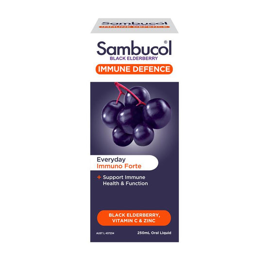 Sambucol Immune Defence Liquid 250ml - Powerful Immune Support