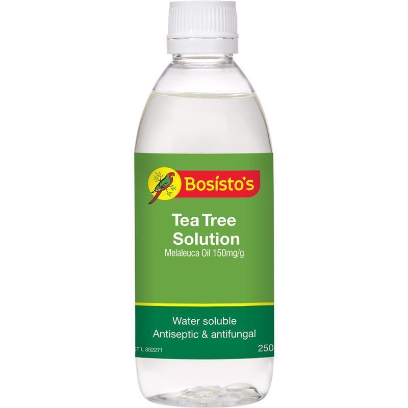 Bosisto's Tea Tree Solution 250ml - Antiseptic & Deodorizing Power