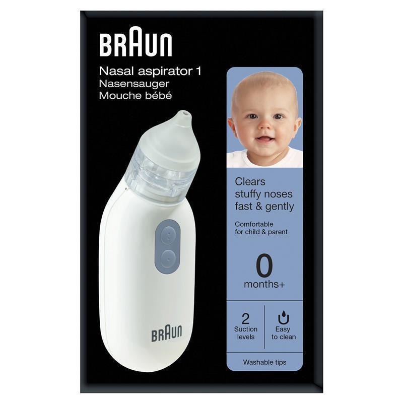Braun Nasal Aspirator | Electric Baby Nose Suction