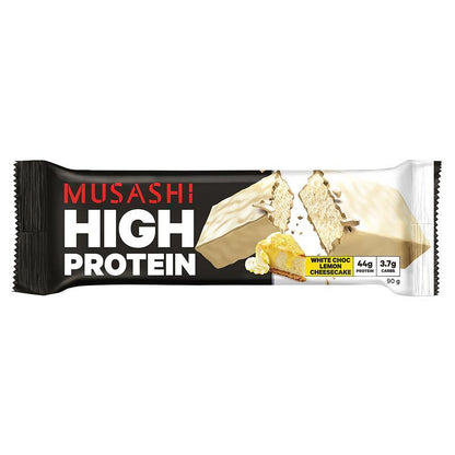 Musashi High Protein Bar - White Chocolate Lemon Cheesecake - 90g