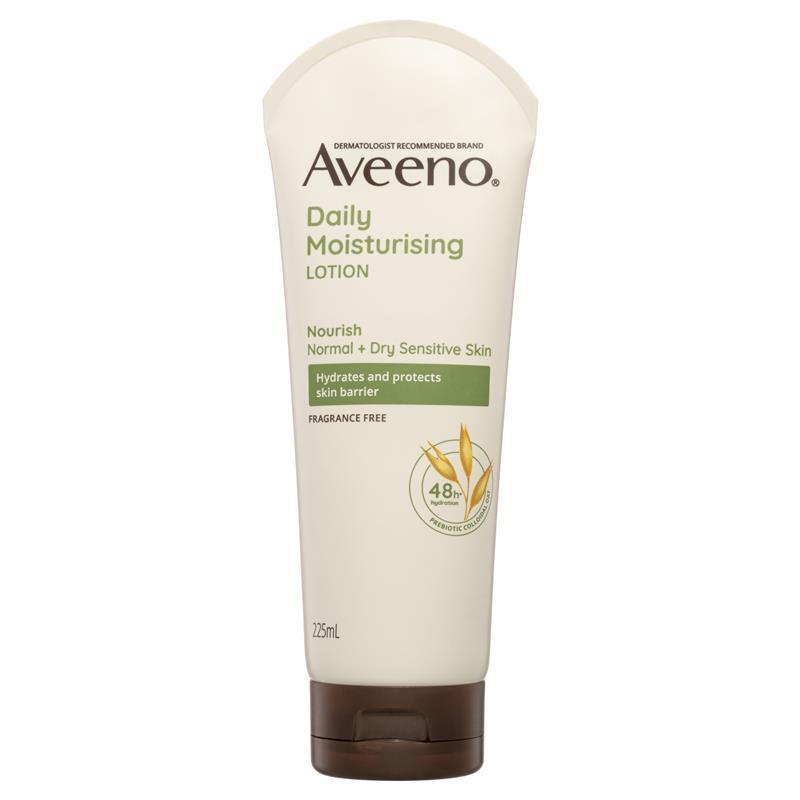Aveeno Daily Moisturising Body Lotion - Fragrance Free 225mL