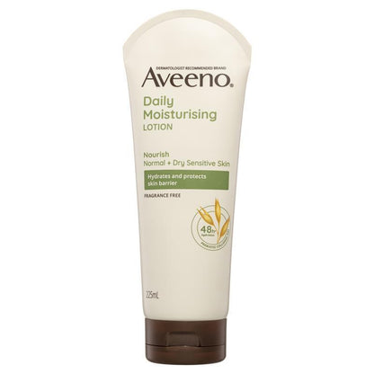 Aveeno Daily Moisturising Body Lotion - Fragrance Free 225mL