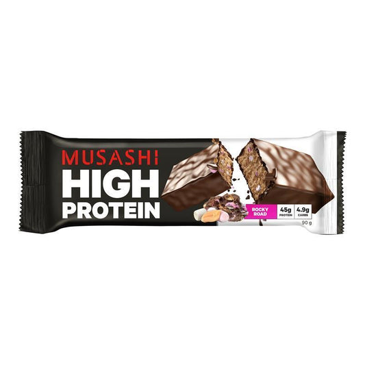 Musashi High Protein Bar Rocky Road - 90g