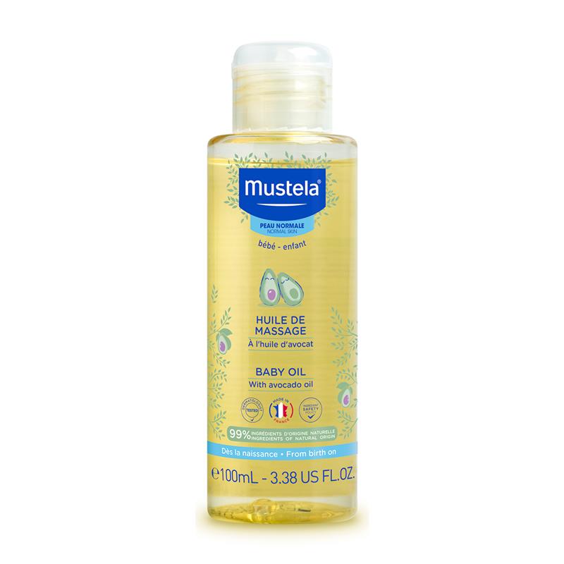 Mustela Baby Massage Oil 100ml