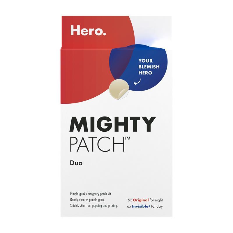 Hero Mighty Patch Duo 12 Pack - Day and Night Pimple Treatment