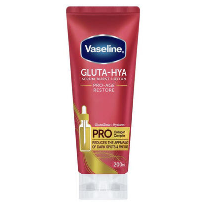 Vaseline Gluta-Hya Serum Boost Lotion for Pro Age Restore - 200ml