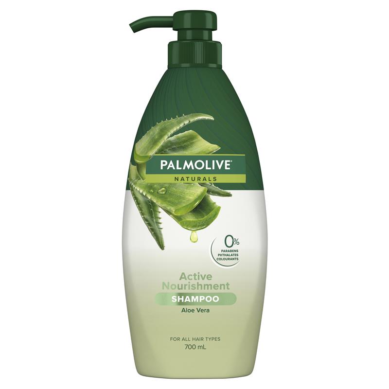 Palmolive Naturals Active Nourishment Normal Hair Shampoo Aloe Vera & Fruit Vitamins 700mL