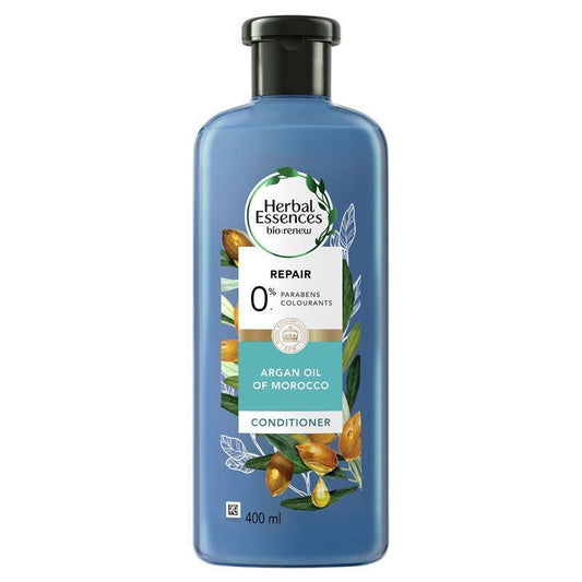 Herbal Essences Bio:Renew Repair Argan Oil Conditioner 400ml - Revitalizing Treatment for Damaged Hair