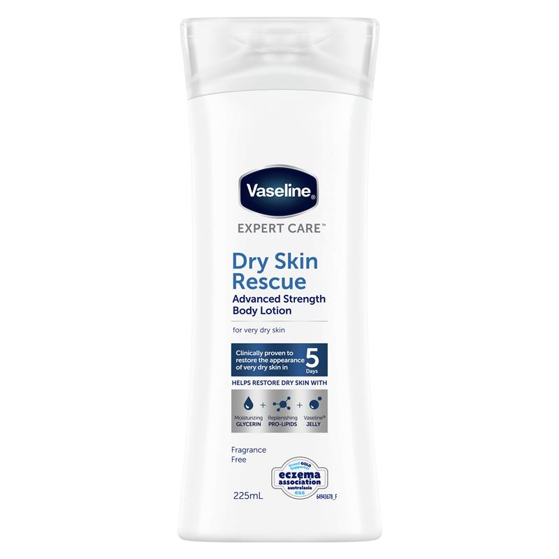 Vaseline Dry Skin Rescue Body Lotion 225ml