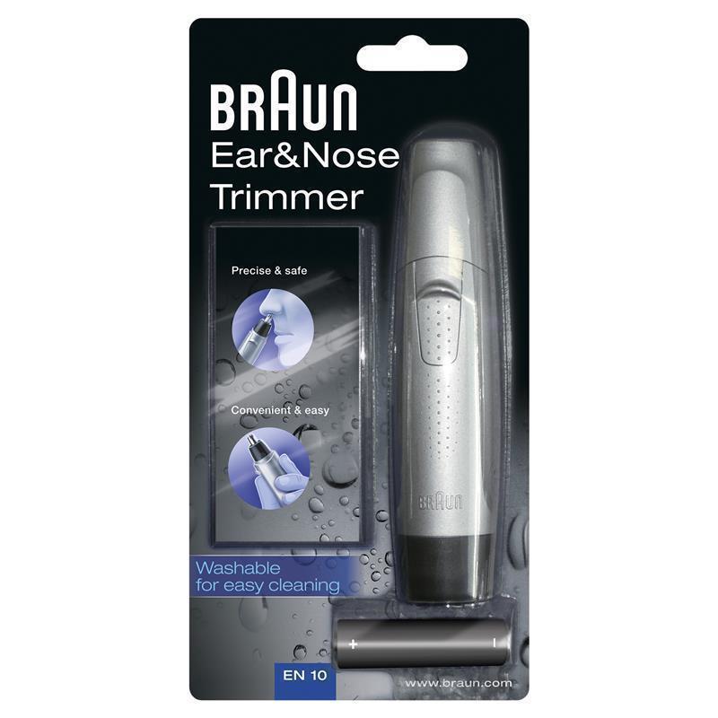 Braun EN10 Ear & Nose Trimmer | Washable Precision Groomer