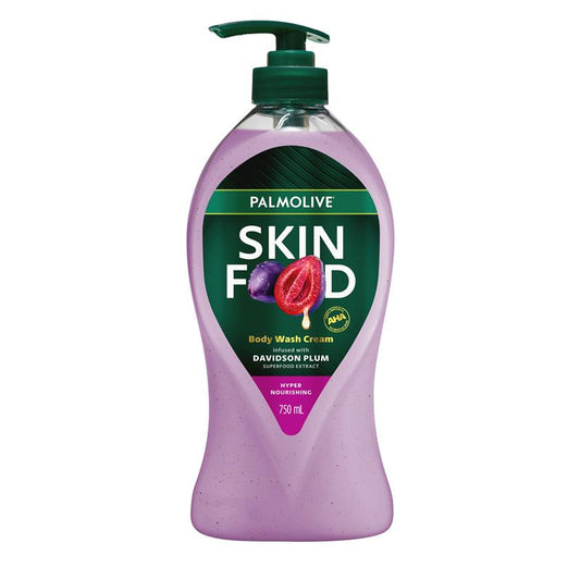 Palmolive Skin Food Body Wash Cream with Davidson Plum 750ml