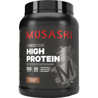 Musashi High Protein Chocolate Powder - 900g