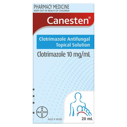 Canesten Antifungal Topical Solution 20mL - Effective Treatment for Fungal Skin Conditions