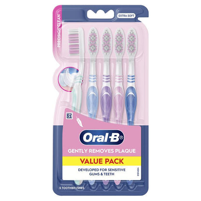 Oral-B Precision Clean Sensitive Toothbrush - 5 Pack