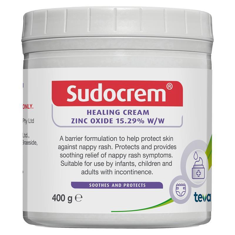 Sudocrem Baby Cream 400g - Soothing Nappy Rash Relief