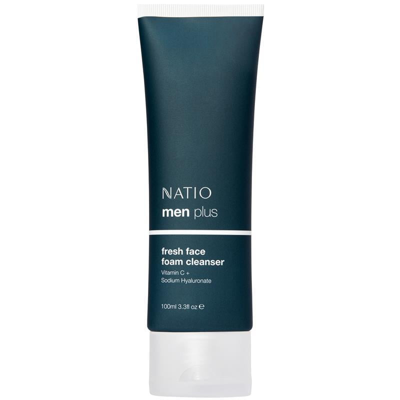 Natio Mens Plus Fresh Face Foam Cleanser 100ml