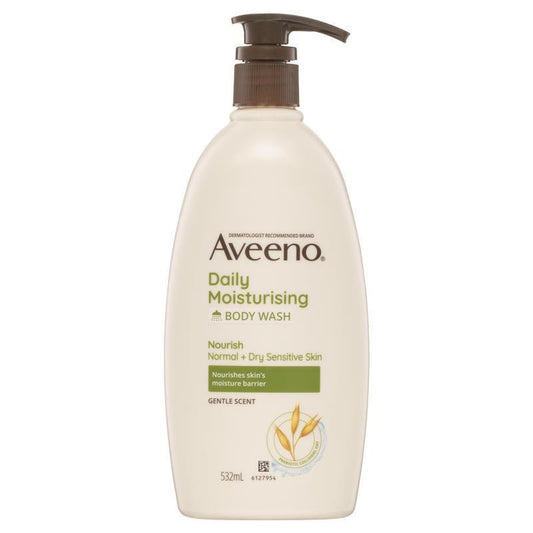 Aveeno Daily Moisturizing Oat Body Wash for Sensitive Skin 532ml