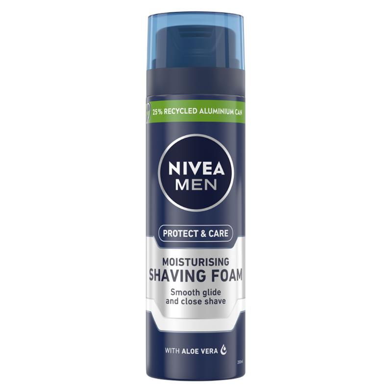 NIVEA MEN Protect & Care Shaving Foam Moisturising 200ml