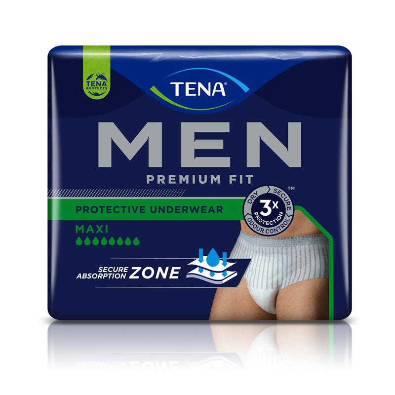 Tena Men Level 4 Incontinence Pants, Medium/Large, 8-Pants