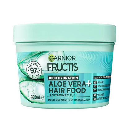 Garnier Fructis Hair Food Hydrating Aloe Vera 3-in-1 Mask Treatment 390ml
