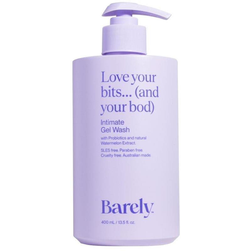 Barely Intimate Sensitive Probiotic Gel Wash, pH Balanced, 400ml