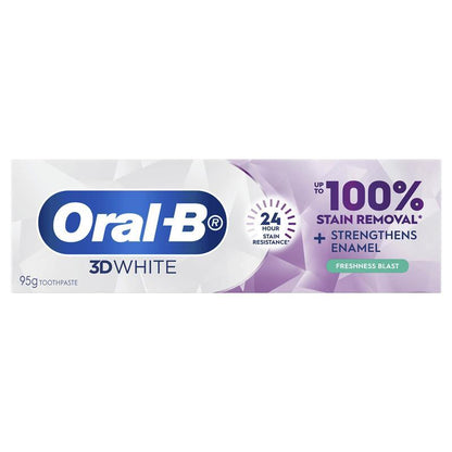 Oral-B 3D White Lasting Freshness Blast Toothpaste - 95g