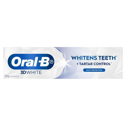 Oral-B 3D White Strengthen Enamel Toothpaste - 110g