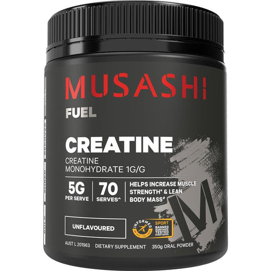 Musashi Creatine Monohydrate Unflavoured - 350g