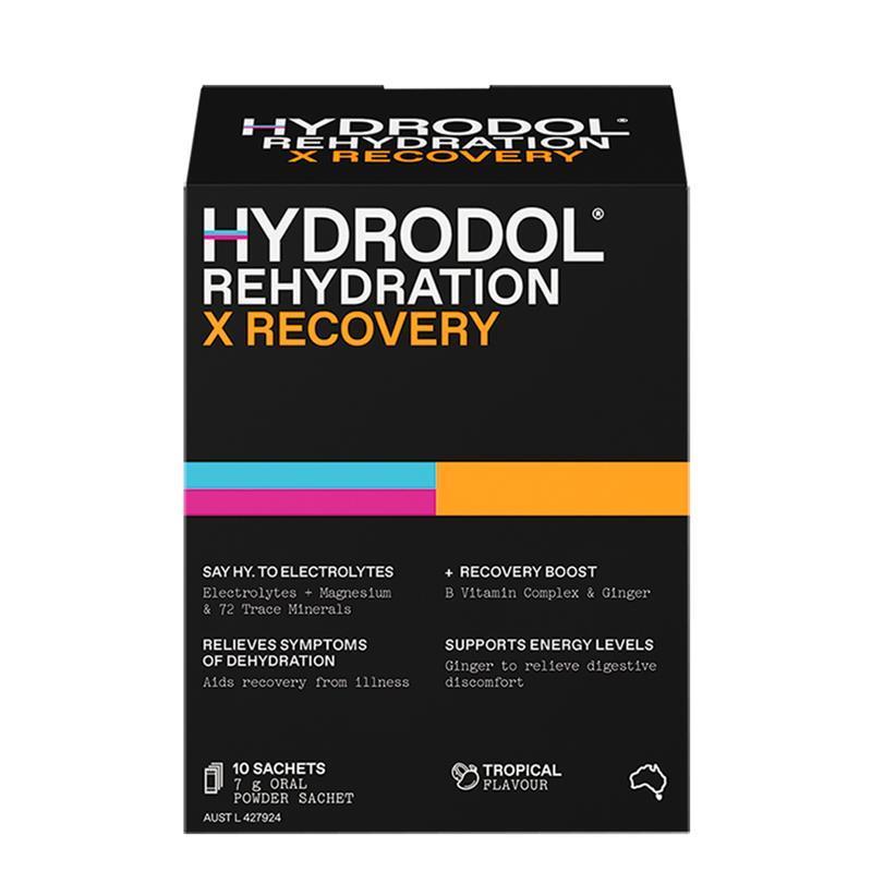 Hydrodol Rehydration X Recovery Powder 10 Pack