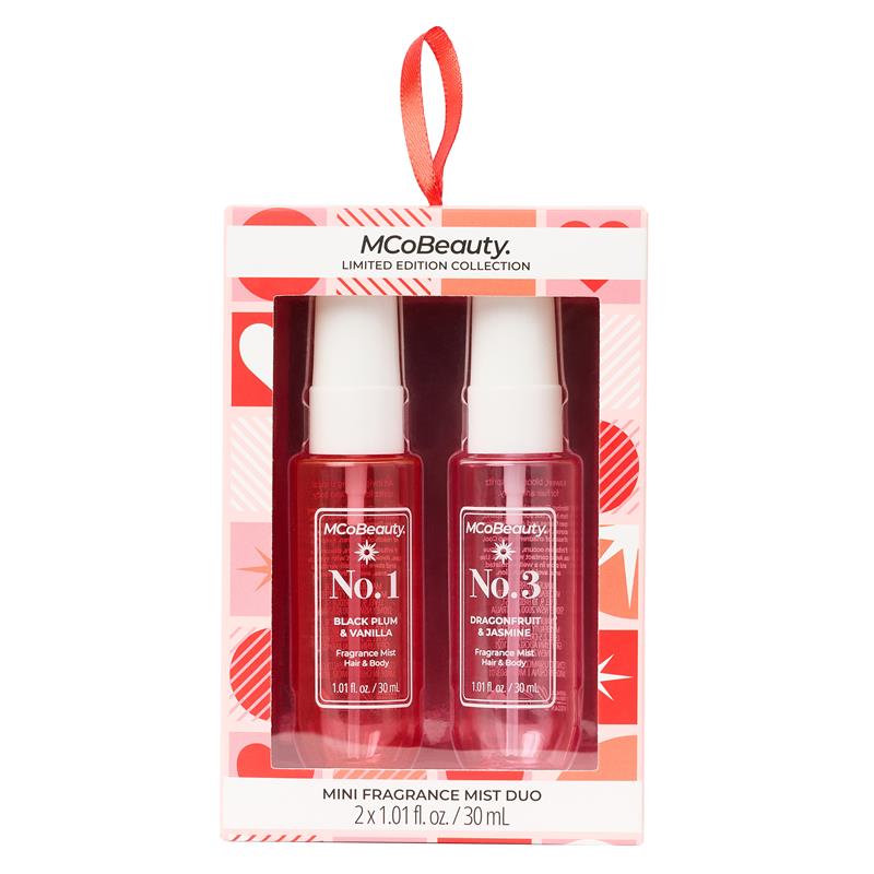 McoBeauty Holiday Collection Mini Body Mist Duo Set No.1 & No 3