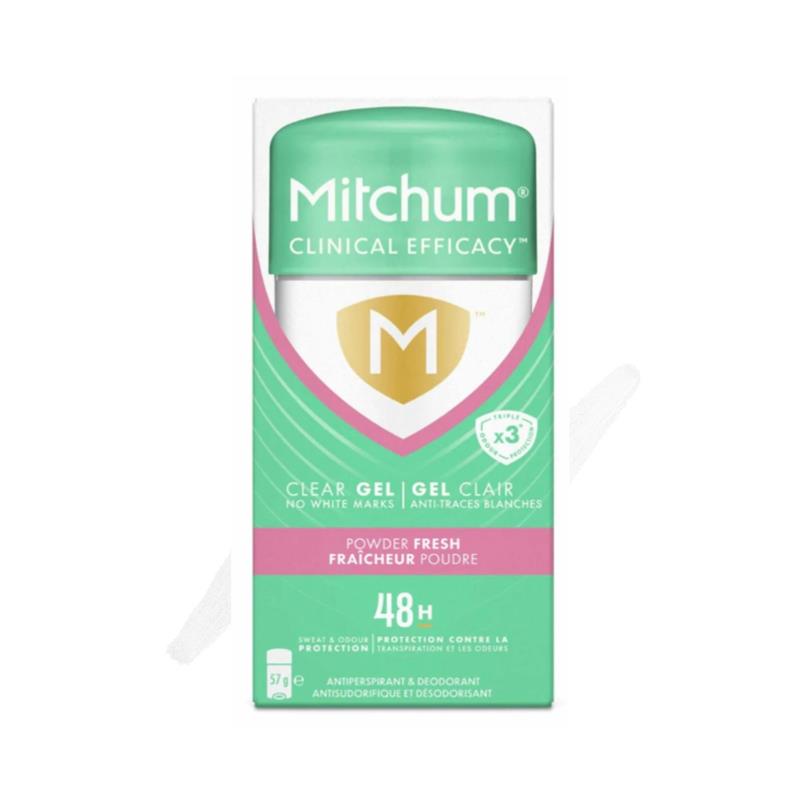 Mitchum for Women Clinical Deodorant Powder Fresh Gel 57g