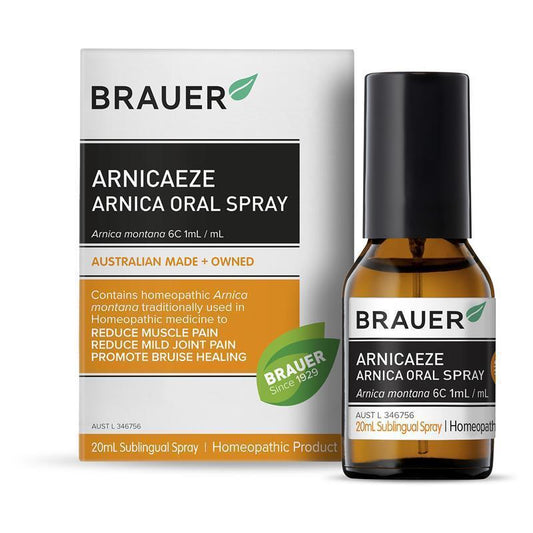 Brauer Arnicaeze Oral Spray 20ml - Fast Muscle Pain Relief