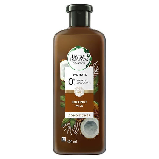 Herbal Essences Bio:Renew Hydrate Coconut Milk Conditioner 400ml - Nourishing Hydration for Dry Hair