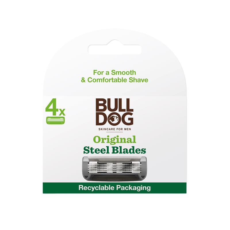 Bulldog Original Steel Blades 4 Pack