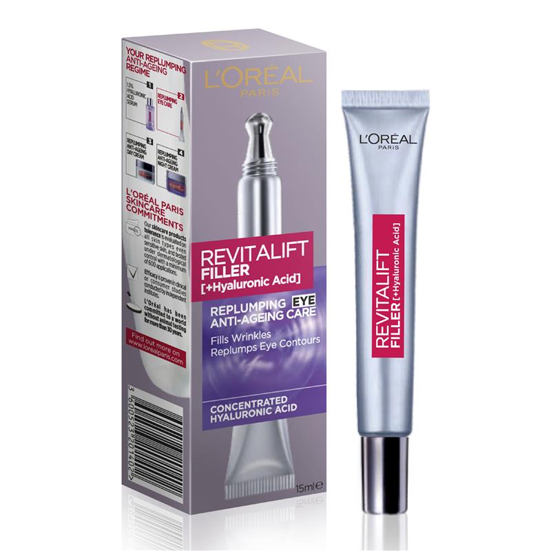 L'Oreal Paris Revitalift Filler Replumping Eye Cream 15ml