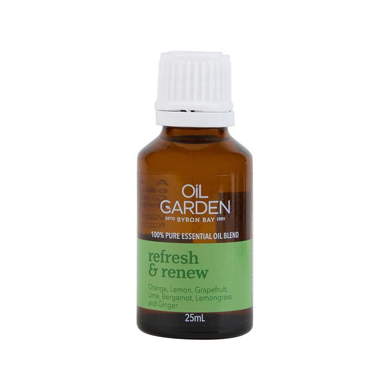 Oil Garden Refresh & Renew Essential Oil Blend 25ml
